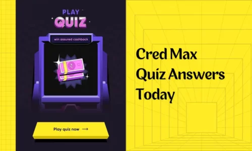 Cred Quiz Answers Today: Win Assured ₹5 Cashback Daily