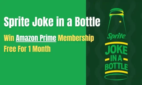 Sprite Joke-In-A-Bottle: Scan Karo, Joke Suno & Win Free Amazon Prime
